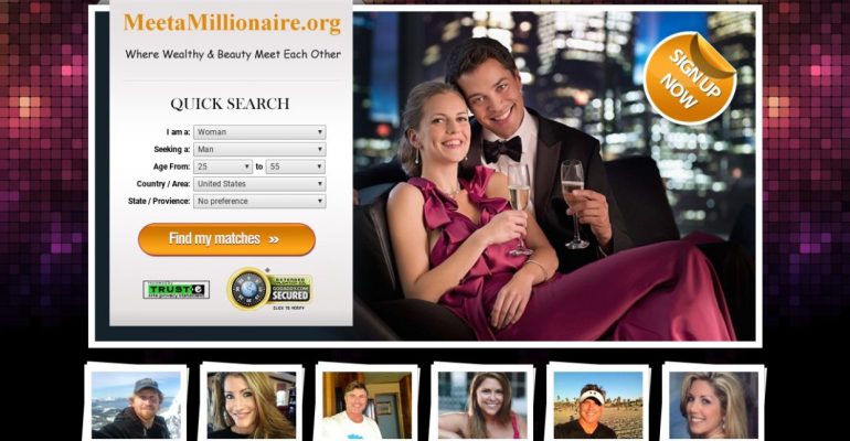 millionaire dating site in the uk