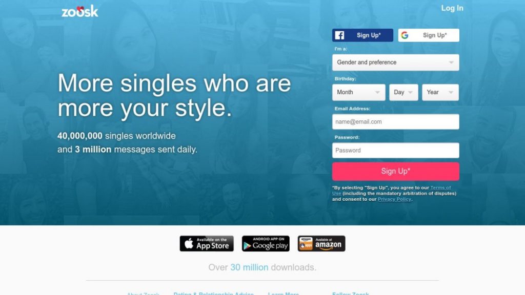 Zoosk Dating Site