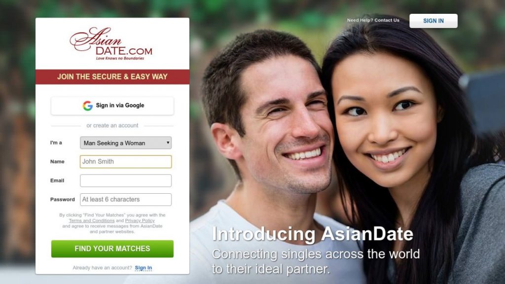 Asian Date Dating Site